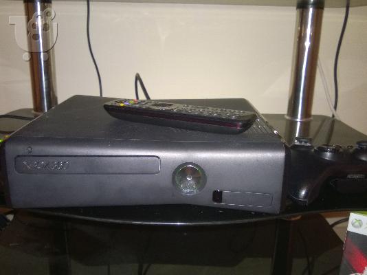 xbox 360 se teleia katastash,2 wireless xeiristhria,10 games(nba 2K14,PRO 13)